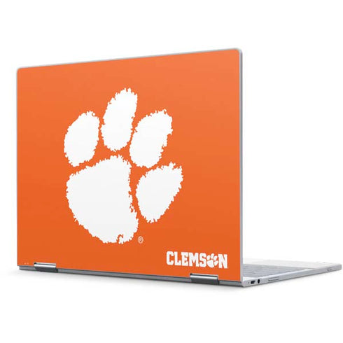 Clemson University Tiger Print Pixelbook Skin